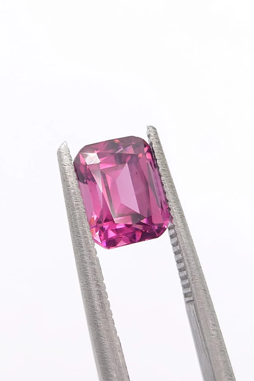 1.96ct Stunning Malaya Garnet Cushion Cut Loose Gemstone From Tanzania — view 2